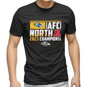 AFC North 2023 Champions Baltimore Ravens Shirt